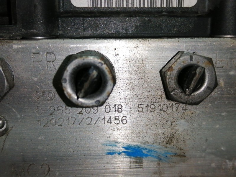 Recambio de abs para fiat punto (199) easy referencia OEM IAM 0265209018 51910174 0265801176
