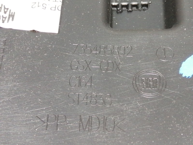 Recambio de moldura para fiat punto (199) easy referencia OEM IAM 735485892  