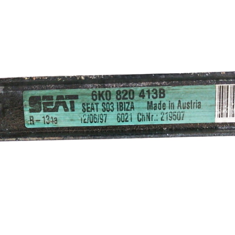 Recambio de condensador / radiador aire acondicionado para seat ibiza (6k) básico referencia OEM IAM 6K0820413B  