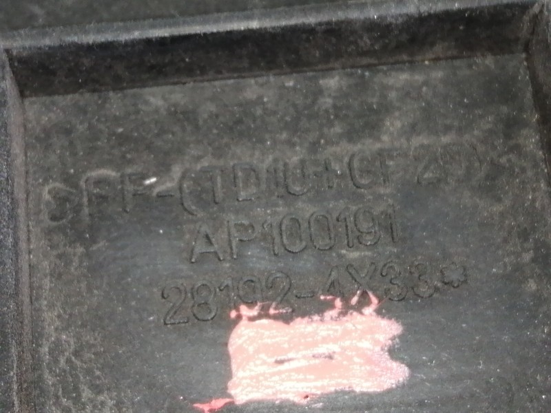 Recambio de tapa motor para kia carnival ii 2.9 crdi cat referencia OEM IAM 281924X33 AP100191 