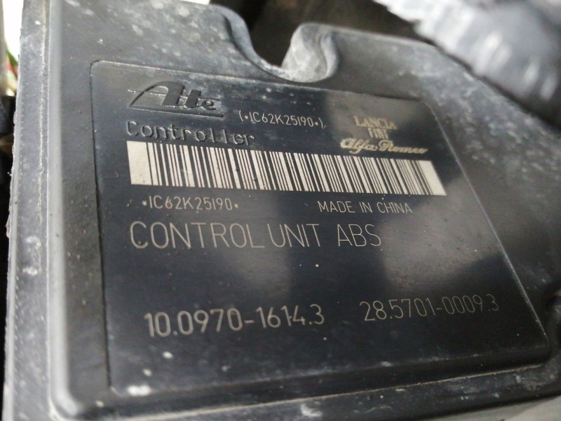 Recambio de abs para fiat doblo active referencia OEM IAM 51902576 10020702334 10097016143