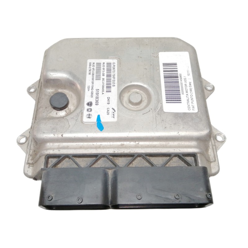 Recambio de centralita motor uce para fiat punto (199) easy referencia OEM IAM 51918369 BC0108455A 8F3GB