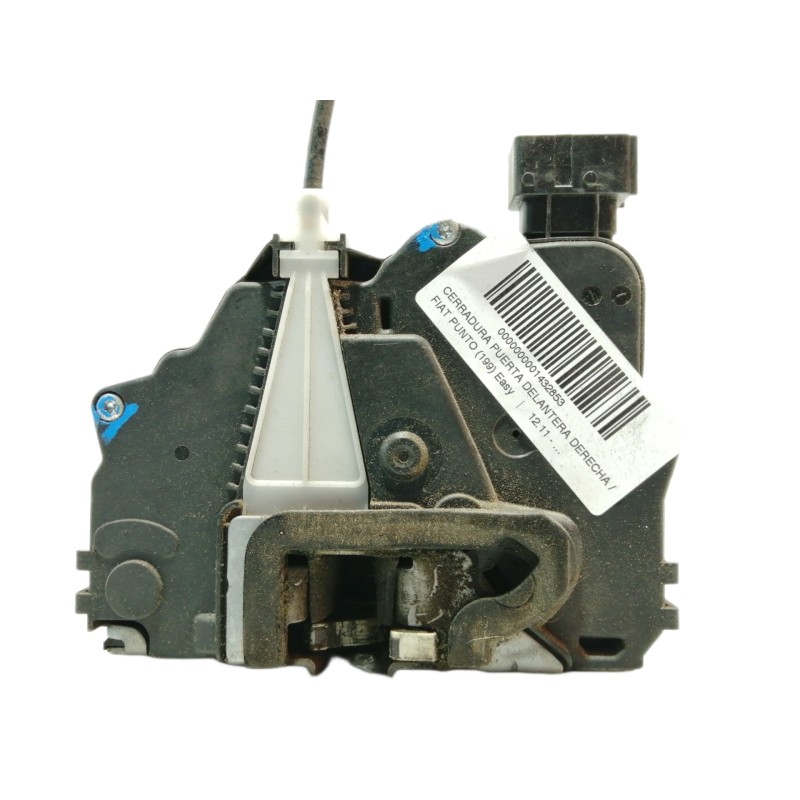 Recambio de cerradura puerta delantera derecha para fiat punto (199) easy referencia OEM IAM 51905681 931718102 1412111107