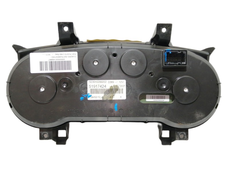 Recambio de cuadro instrumentos para fiat punto (199) easy referencia OEM IAM 51917424 503010280202 5550050900 / 5550030617