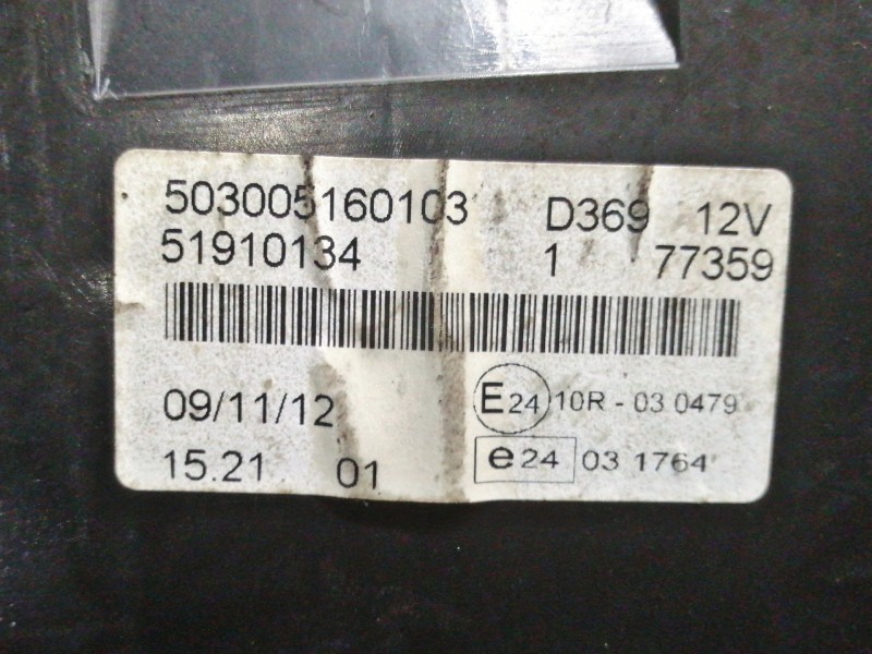 Recambio de cuadro instrumentos para fiat doblo active referencia OEM IAM 503005160103 51910134 