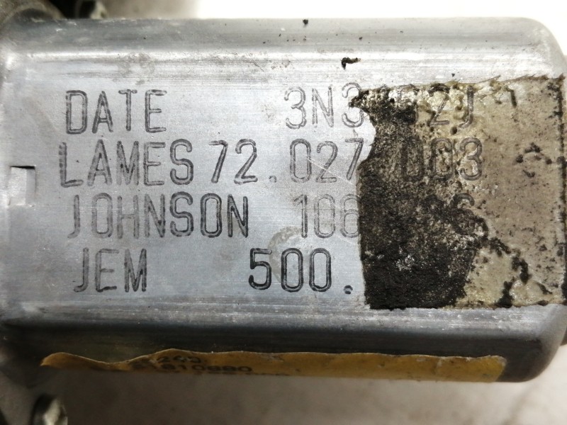 Recambio de elevalunas delantero izquierdo para fiat doblo active referencia OEM IAM 37188000 51810880 / 40080521 / 72027003 452