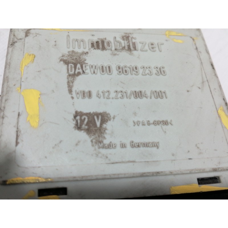 Recambio de centralita inmovilizador para daewoo aranos abaco referencia OEM IAM 96192336 412231004001 