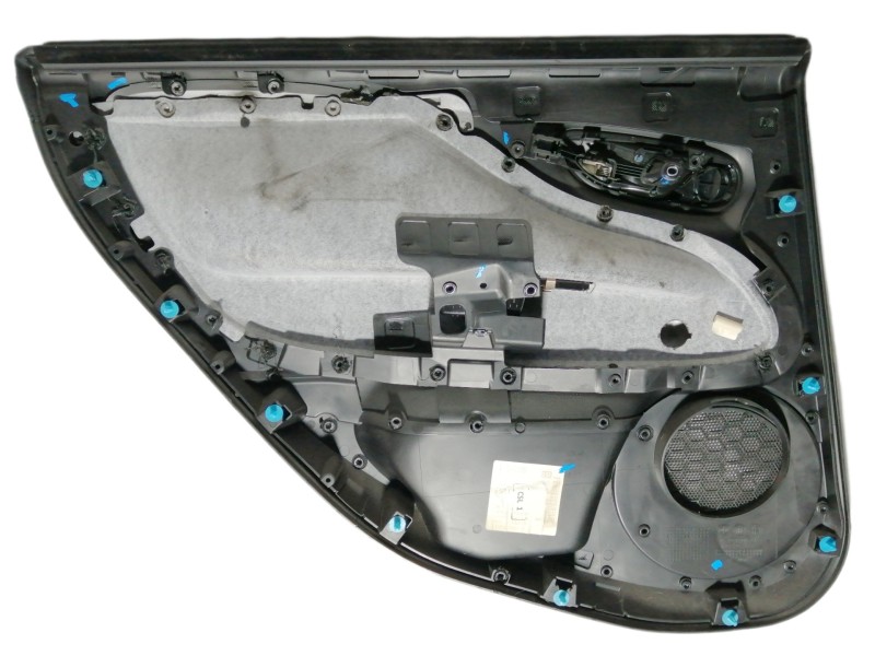 Recambio de guarnecido puerta trasera derecha para fiat punto (199) easy referencia OEM IAM 1865256 1865256B835 