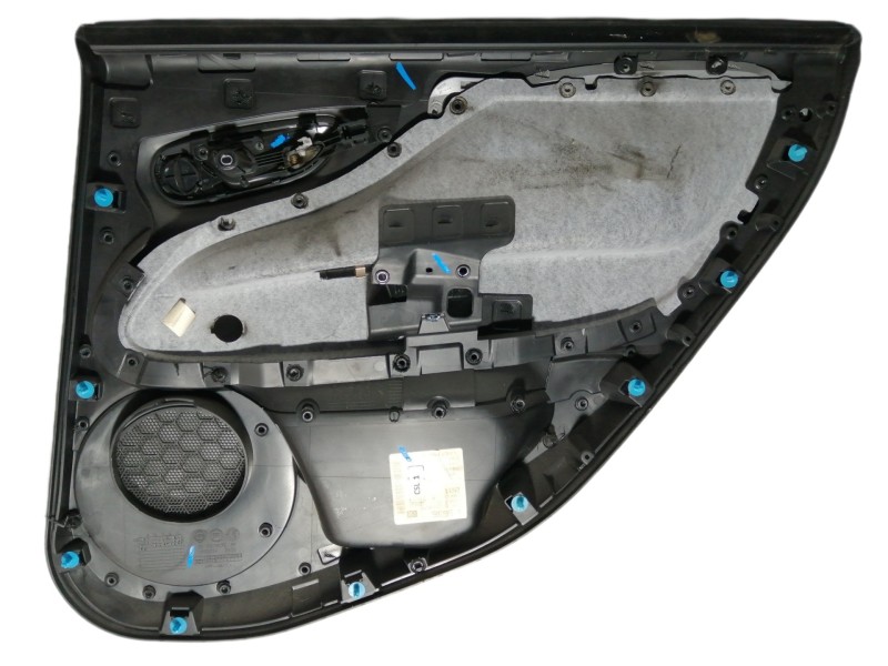 Recambio de guarnecido puerta trasera izquierda para fiat punto (199) easy referencia OEM IAM 1865253 1865254B835 