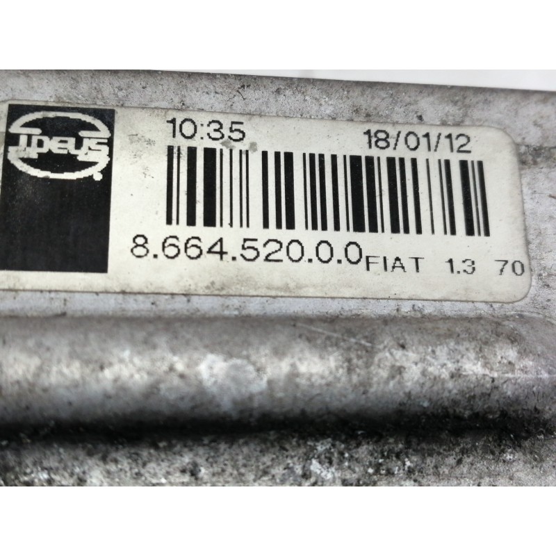 Recambio de intercooler para fiat punto (199) easy referencia OEM IAM 866452000  