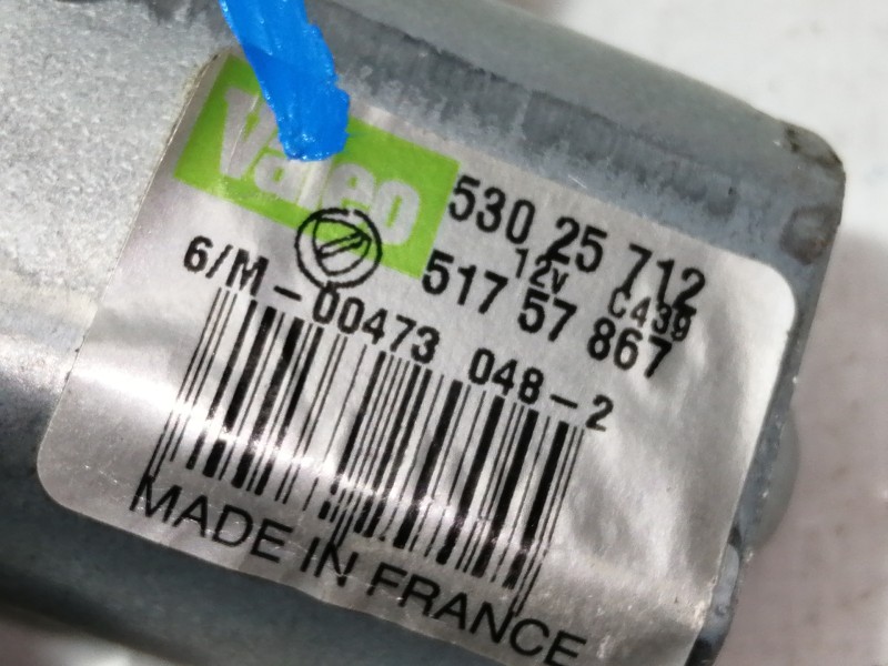 Recambio de motor limpia trasero para fiat punto (199) easy referencia OEM IAM 53025712 51757867 