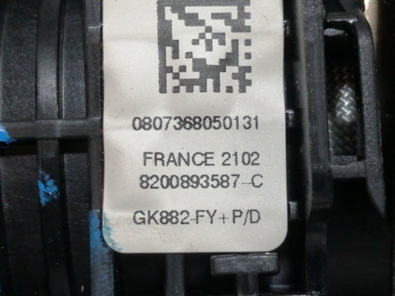 Recambio de airbag delantero izquierdo para renault kangoo (f/kc0) luxe privilege referencia OEM IAM 8200893587C  