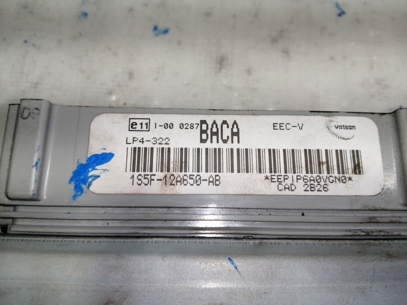 Recambio de centralita motor uce para ford ka (ccq) básico referencia OEM IAM 1S5F12A650AB 1S5F 12A650 