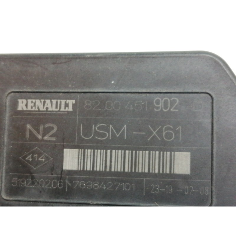 Recambio de caja reles / fusibles para renault kangoo (f/kc0) luxe privilege referencia OEM IAM 8200451902 519220206 7698427101