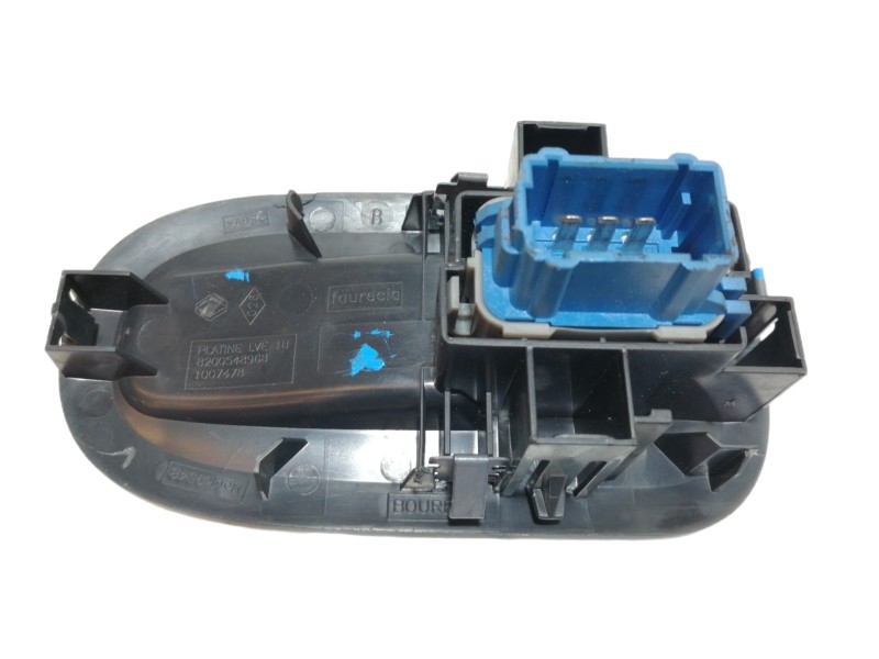 Recambio de mando elevalunas delantero derecho para renault kangoo (f/kc0) luxe privilege referencia OEM IAM 8200548968 1007478 