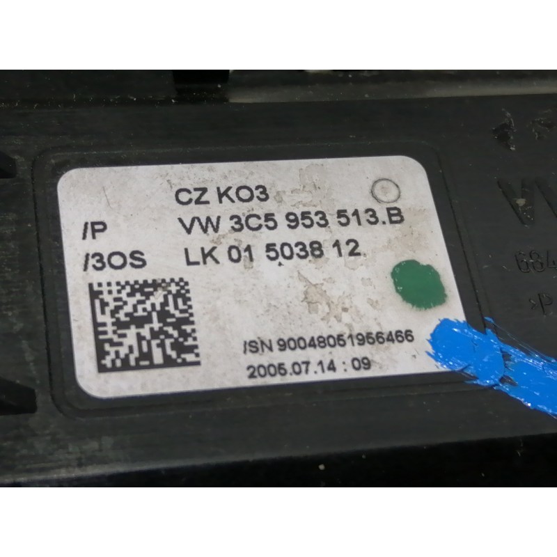 Recambio de mando multifuncion para volkswagen passat berlina (3c2) trendline referencia OEM IAM 3C5953513B 3C5953507E / 3C59535