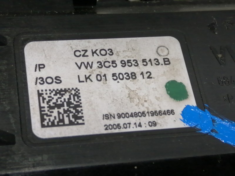 Recambio de mando multifuncion para volkswagen passat berlina (3c2) trendline referencia OEM IAM 3C5953513B 3C5953507E / 3C59535