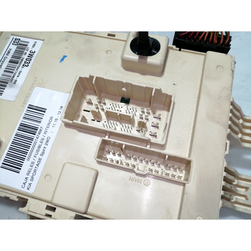 Recambio de caja reles / fusibles para kia sportage spirit 2wd referencia OEM IAM 919503W033  