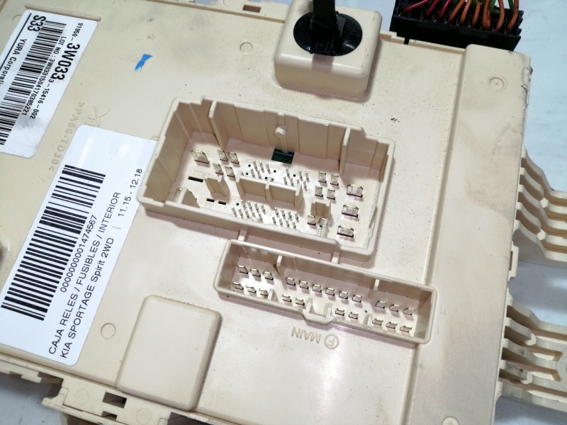 Recambio de caja reles / fusibles para kia sportage spirit 2wd referencia OEM IAM 919503W033  