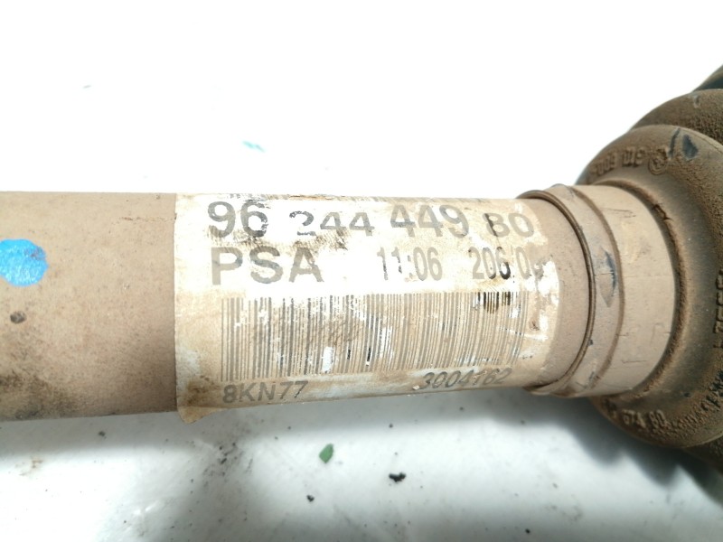 Recambio de transmision delantera izquierda para citroën berlingo 1.9 d multispace referencia OEM IAM 9624444980  