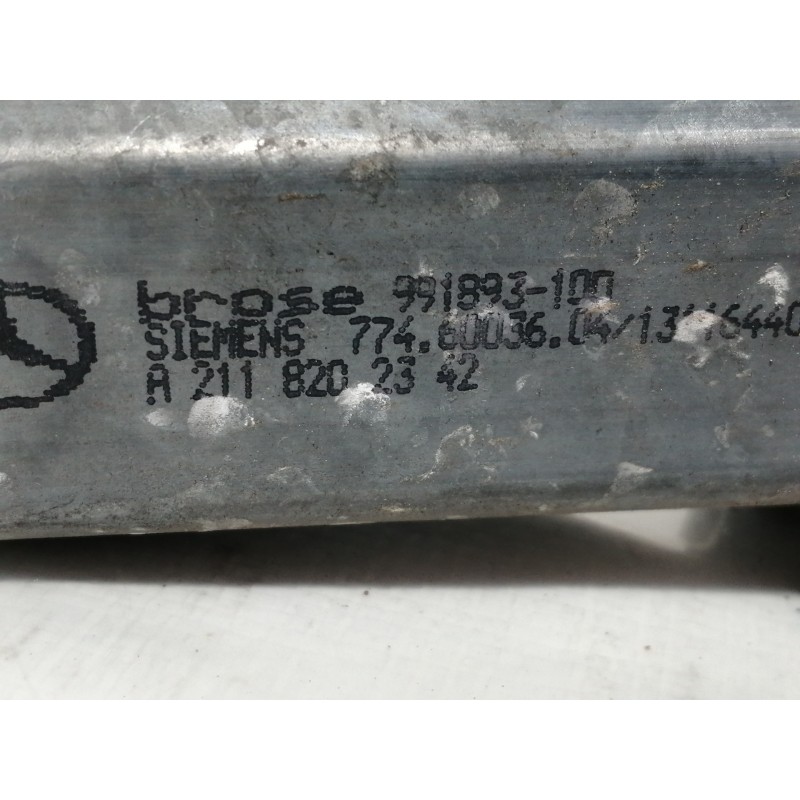 Recambio de motor elevalunas trasero izquierdo para mercedes-benz clase e (w211) berlina e 220 cdi (211.008) referencia OEM IAM 