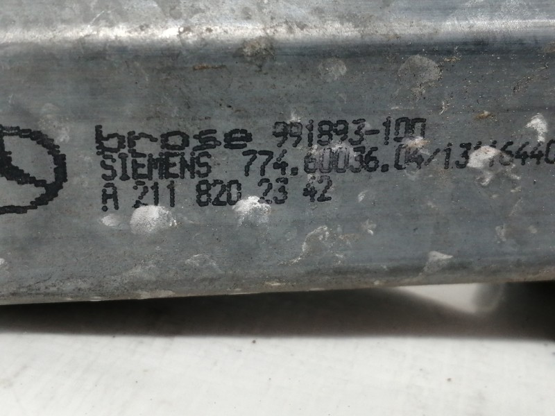 Recambio de motor elevalunas trasero izquierdo para mercedes-benz clase e (w211) berlina e 220 cdi (211.008) referencia OEM IAM 