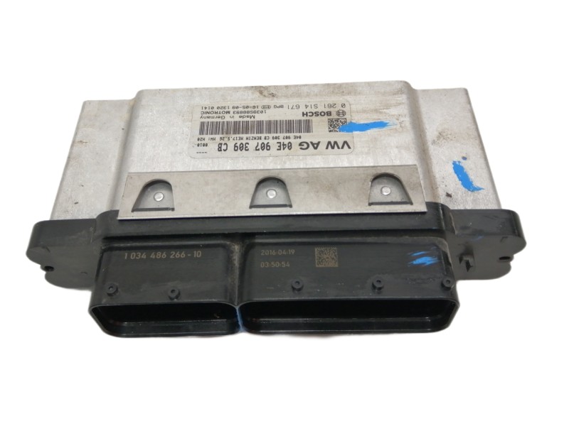 Recambio de centralita motor uce para skoda fabia like referencia OEM IAM 04E907309CB 04E907309 0261S14671