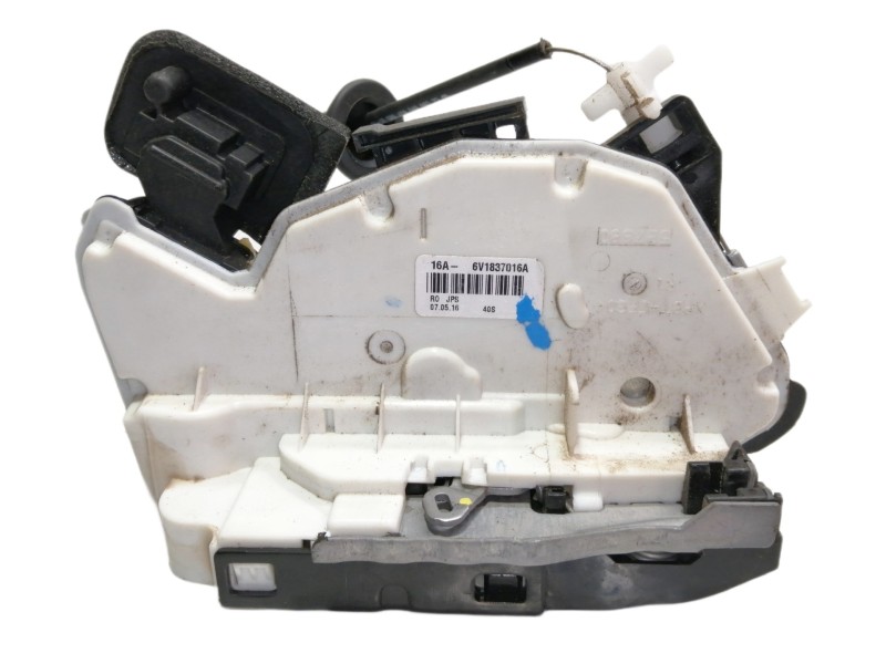 Recambio de cerradura puerta delantera derecha para skoda fabia like referencia OEM IAM 6V1837016A  