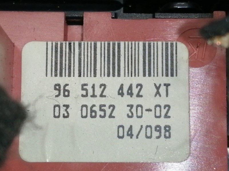 Recambio de mando calefaccion / aire acondicionado para peugeot 407 st confort referencia OEM IAM 96533783YW00 VP4PUH18C612FC / 