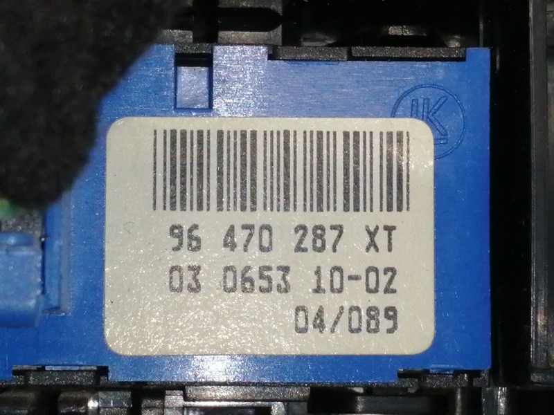 Recambio de mando calefaccion / aire acondicionado para peugeot 407 st confort referencia OEM IAM 96533783YW00 VP4PUH18C612FC / 