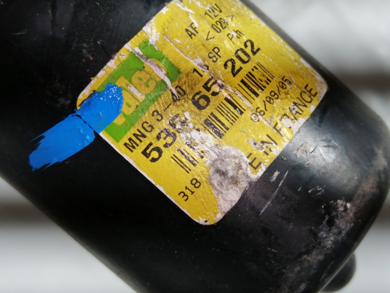 Recambio de motor limpia delantero para renault scenic ii confort authentique referencia OEM IAM 53565202  