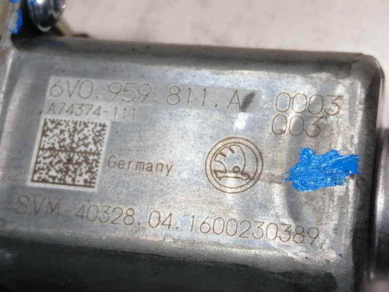 Recambio de elevalunas trasero izquierdo para skoda fabia like referencia OEM IAM 6V0959811A A64674114 280460402 / 0006496631