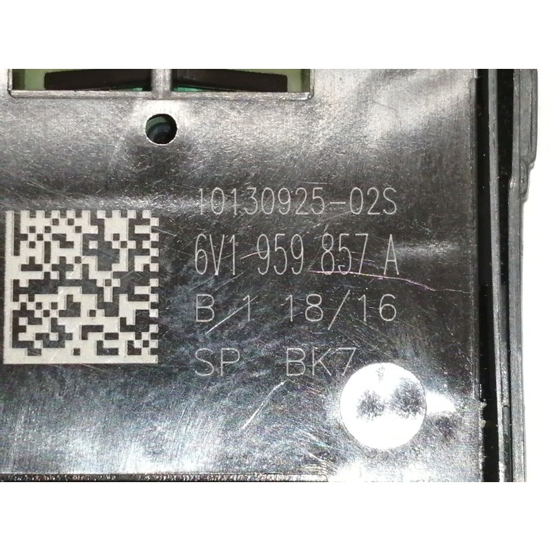 Recambio de mando elevalunas delantero izquierdo para skoda fabia like referencia OEM IAM 6V1959857A 1013092502S 