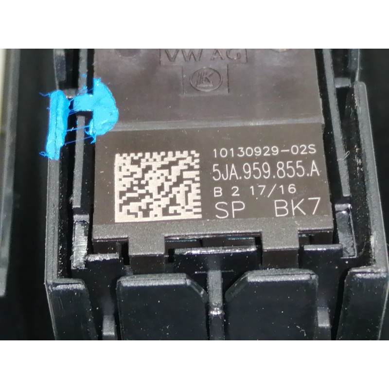 Recambio de mando elevalunas trasero izquierdo para skoda fabia like referencia OEM IAM 5JA959855A 5JA959855 
