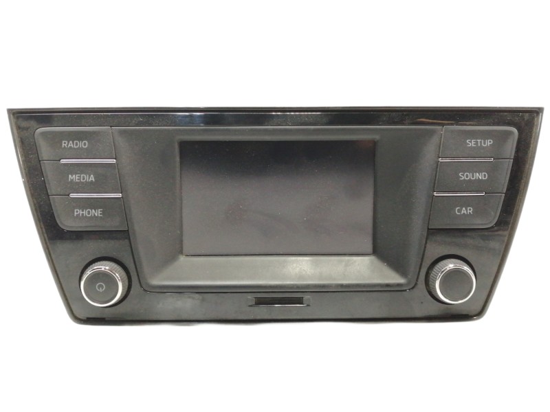 Recambio de sistema audio / radio cd para skoda fabia like referencia OEM IAM 6V0035871B L41SK2 