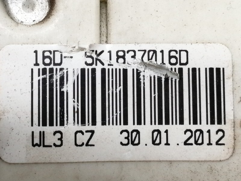 Recambio de cerradura puerta delantera derecha para volkswagen polo (6r1) advance bluemotion referencia OEM IAM 527680 16D5K1837