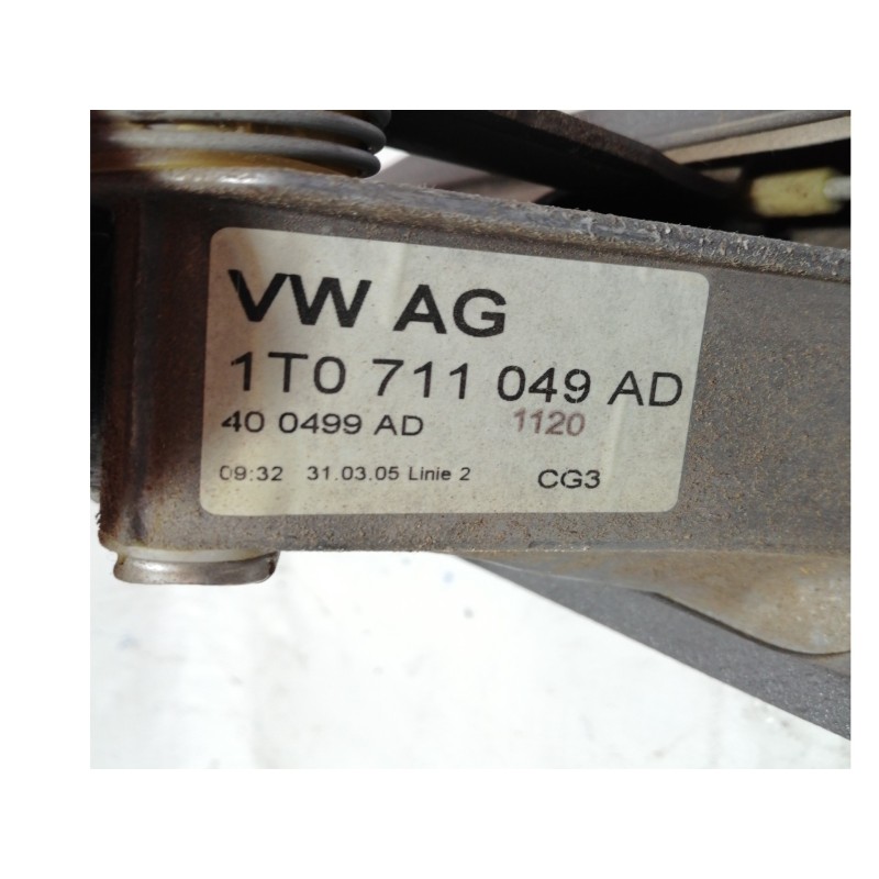 Recambio de varillaje cambio para volkswagen caddy ka/kb (2k) 1.9 tdi referencia OEM IAM 1T0711049AD 1K0711061A 