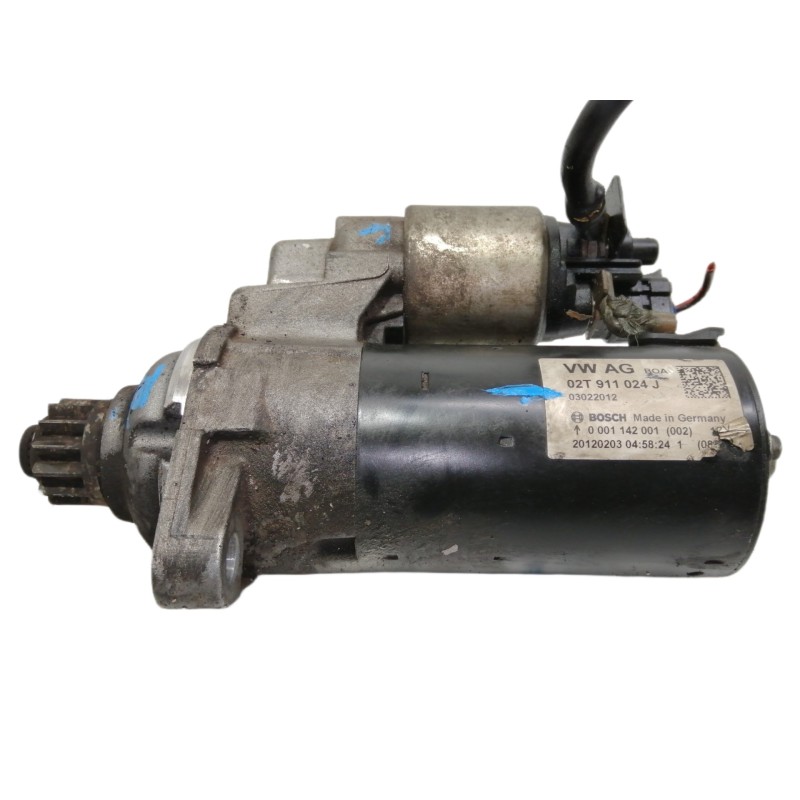 Recambio de motor arranque para volkswagen polo (6r1) advance bluemotion referencia OEM IAM 02T911024J 03022012 / 0001142001 201