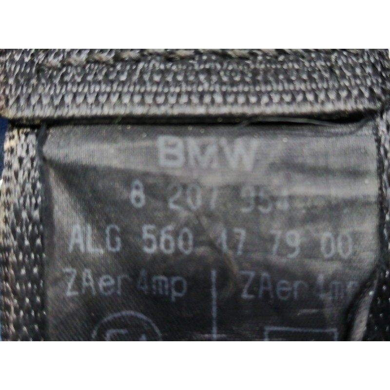 Recambio de cinturon seguridad delantero derecho para bmw serie 3 compact (e46) 325ti referencia OEM IAM 566244601  