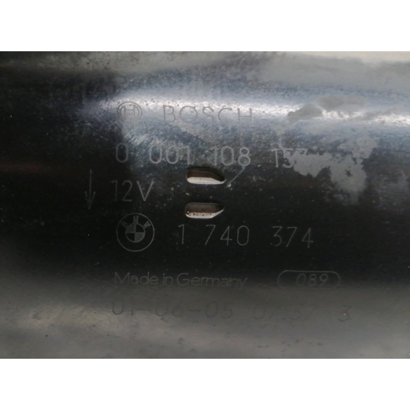 Recambio de motor arranque para bmw serie 3 compact (e46) 325ti referencia OEM IAM 1740374 0001108157 