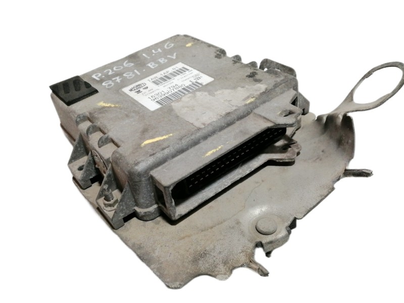 Recambio de centralita motor uce para peugeot 206 berlina xr referencia OEM IAM 9639907880 IAW1AP81 16301794