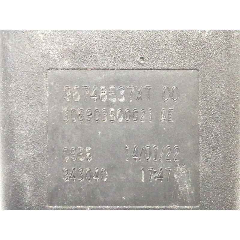Recambio de enganche cinturon trasero izquierdo para citroën c4 lim. seduction referencia OEM IAM 96748537XT 306903500021AE 