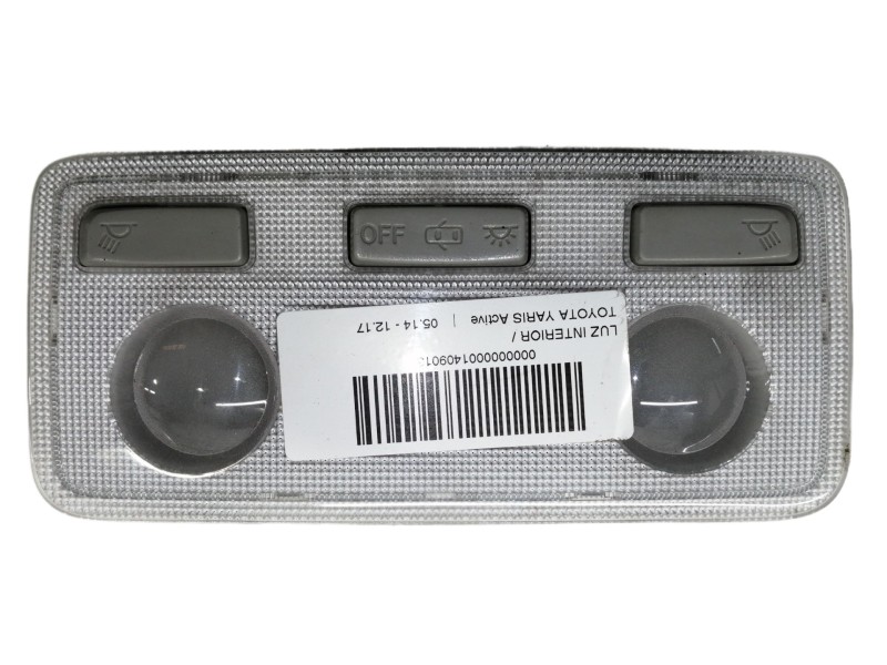 Recambio de luz interior para toyota yaris active referencia OEM IAM 812600D070  
