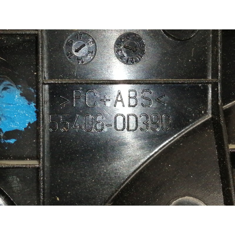 Recambio de mando calefaccion / aire acondicionado para toyota yaris active referencia OEM IAM 554060D390 758818 / 758734 / 75F2