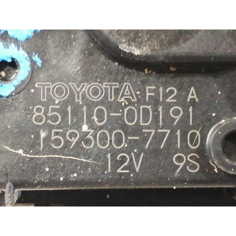 Recambio de motor limpia delantero para toyota yaris active referencia OEM IAM 851100D191 1593007710 