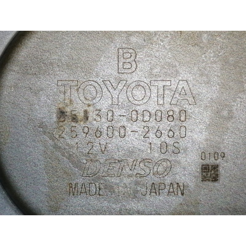 Recambio de motor limpia trasero para toyota yaris active referencia OEM IAM 851300D080 2596002660 