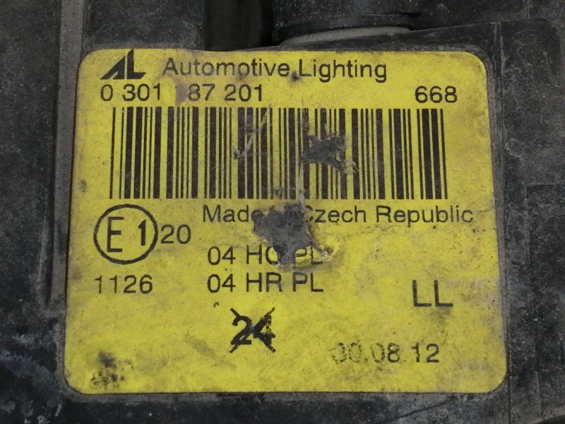 Recambio de faro izquierdo para bmw serie 3 compact (e46) 320td referencia OEM IAM 0301187201  