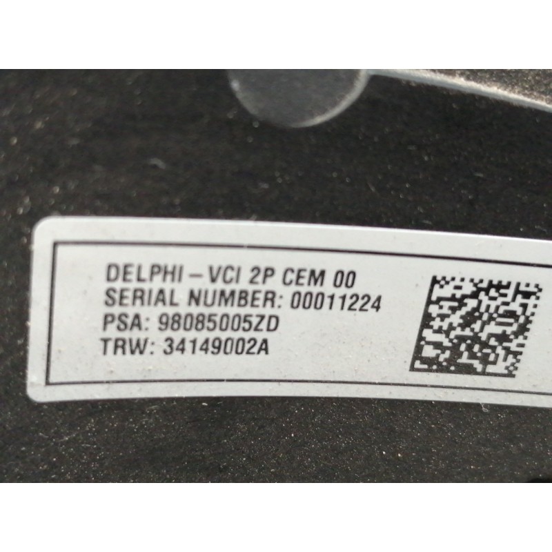 Recambio de volante para citroën c4 cactus feel edition referencia OEM IAM 98085005ZD  