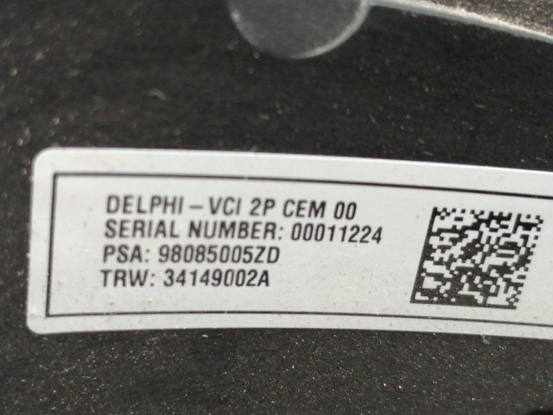 Recambio de volante para citroën c4 cactus feel edition referencia OEM IAM 98085005ZD  