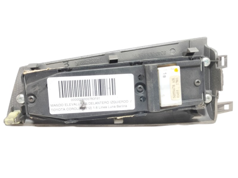Recambio de mando elevalunas delantero izquierdo para toyota corolla (e12) 1.6 linea luna berlina referencia OEM IAM 54035084  
